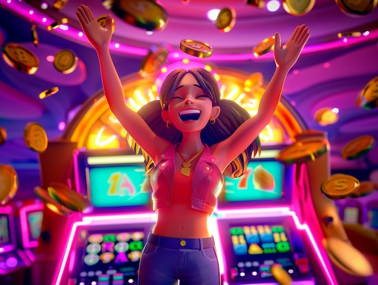 Live Ceme Online dealer at lgosuper login studio dealing two cards to player and dealer positions